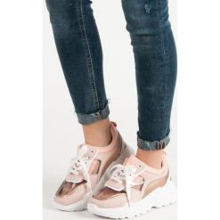 TRANSPARENTNE SNEAKERSY NA PLATFORMIE. Trampki i tenisówki damskie SHELOVET. Za 99,90 zł.