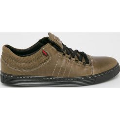 Lee Cooper - Półbuty. Żółte mokasyny męskie Lee Cooper, na co dzień, bez wzorów, ze skóry, casualowe, bez zapięcia. Za 319,90 zł.