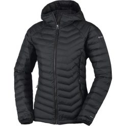 COLUMBIA Powder Lite Hooded Jacket Black XS. Czarne kurtki sportowe damskie Columbia, xs, bez wzorów, z materiału, z kapturem, omni-heat (columbia). W wyprzedaży za 299,00 zł.