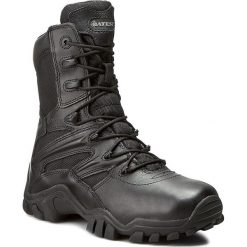 Buty BATES - Delta 8 E02348 Black. Czarne buty sportowe męskie Bates, ze skóry, na sznurówki, outdoorowe. Za 699,00 zł.