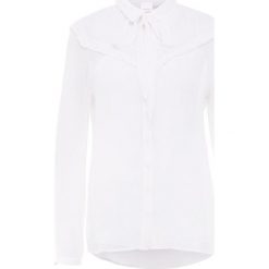 BOSS CASUAL CALVINA Koszula white. Białe koszule damskie BOSS Casual, z jedwabiu, casualowe. Za 709,00 zł.