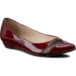 Półbuty damskie: Półbuty A.J.F. – B0821 Bordo 530/501