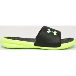 Under Armour - Klapki. Szare kapcie męskie marki Under Armour, z gumy. Za 119,90 zł.