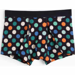 Happy Socks - Obcisłe bokserki męskie, niebieski. Niebieskie bokserki męskie Happy Socks. Za 99,95 zł.