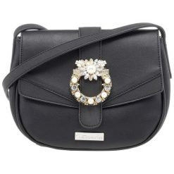 Tamaris Damska Torebka Crossbody Amanda Crossbody Bag 2951182-098 Black Grzebień. Czarne torebki klasyczne damskie marki Tamaris. W wyprzedaży za 125,00 zł.