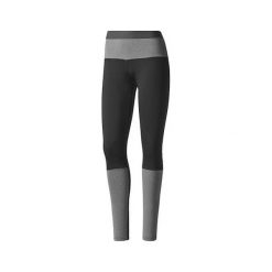 Adidas XPR TIGHTS W BLACK / DGREYH 42, FW17_. Czarne kombinezony damskie Adidas, s, bez wzorów, z materiału, bez kołnierzyka, bez rękawów. W wyprzedaży za 345,78 zł.