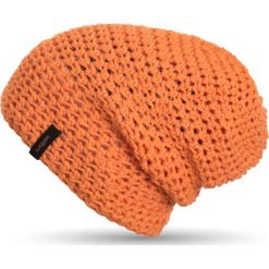 Czapki damskie: Woox Wiosenna Czapka Krasnal Unisex |Handmade| Pomarańczowa Frigus Beanie Mandarine – – – 8595564774846