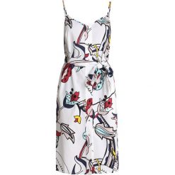 Ted Baker VIDDY PRINTED STRAPPY DRESS Sukienka letnia ivory. Białe sukienki letnie marki Ted Baker, z elastanu. Za 749,00 zł.