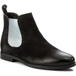 Sztyblety TAMARIS - 1-25995-39 Black 001. Czarne botki damskie skórzane Tamaris. W wyprzedaży za 189,00 zł.