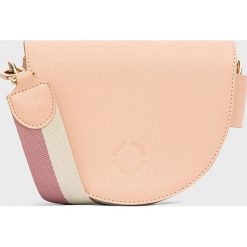 Kazar Studio - Nerka. Brązowe nerki damskie w paski, z materiału, casualowe, małe. W wyprzedaży za 149,90 zł.