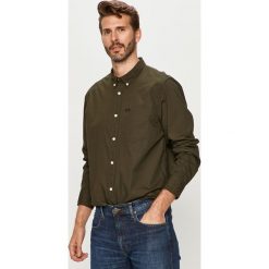 Lee - Koszula bawełniana. Zielone koszule męskie Lee, s, bez wzorów, z bawełny, casualowe, button down, z długim rękawem. Za 199,90 zł.