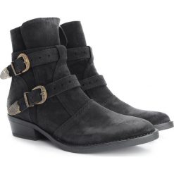 Liu-Jo Botki "Camelie". Żółte półbuty damskie ze skóry, vintage. Za 479,00 zł.