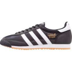 Adidas Originals DRAGON OG Tenisówki i Trampki core black/white. Czarne tenisówki damskie adidas Originals, z materiału. W wyprzedaży za 246,75 zł.
