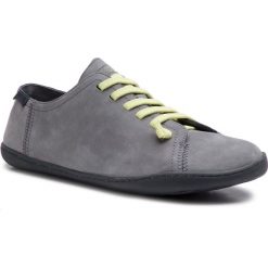 Półbuty CAMPER - Peu Cami 17665-181 Grey. Szare półbuty męskie Camper, na co dzień, bez wzorów, ze skóry, eleganckie, bez zapięcia. W wyprzedaży za 429,00 zł.