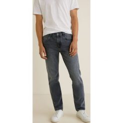 Mango Man - Jeansy Bob5. Szare jeansy męskie Mango Man, bez wzorów. Za 139,90 zł.