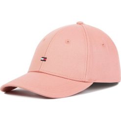 Czapka z daszkiem TOMMY HILFIGER - Bb Cap AW0AW07457 TFW. Różowe czapki damskie TOMMY HILFIGER, bez wzorów, z bawełny. W wyprzedaży za 119,00 zł.