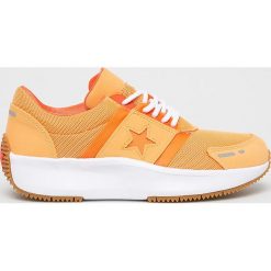 Converse - Buty Run Star OX. Pomarańczowe buty sportowe damskie Converse, bez wzorów, z materiału, sportowe. W wyprzedaży za 269,90 zł.