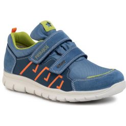 Sneakersy PRIMIGI - GORE-TEX 5373100 D Blue. Niebieskie trampki chłopięce Primigi, bez wzorów, z zamszu, na rzepy. Za 349,00 zł.