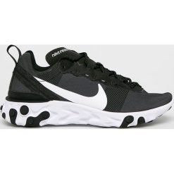 Nike Sportswear - Buty React Element. Szare buty sportowe damskie Nike Sportswear, bez wzorów, z gumy, sportowe. W wyprzedaży za 479,90 zł.