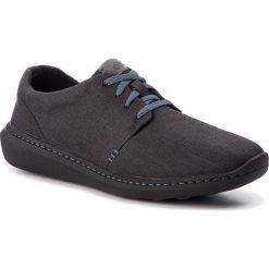 Półbuty CLARKS - Step Urban Lo 261383967 Black. Czarne półbuty męskie Clarks, z materiału. W wyprzedaży za 219,00 zł.