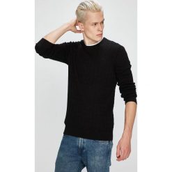 Selected - Sweter. Szare swetry klasyczne męskie Selected, l, z bawełny, z okrągłym kołnierzem. W wyprzedaży za 179,90 zł.