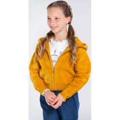 Mayoral - Bluza dziecięca 128-167 cm. Niebieskie bluzy dziewczęce Mayoral, bez wzorów, z dzianiny, bez rękawów, z kapturem. Za 175,90 zł.