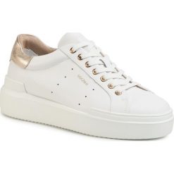 Sneakersy BOGNER - Hollywood 1B 201-3902 White/Pl 67. Białe półbuty damskie Bogner, ze skóry. W wyprzedaży za 589,00 zł.