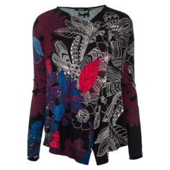 Desigual Sweter Damski Mireia, S, Wielobarwny. Czarne swetry damskie marki Desigual, s, bez wzorów, bez rękawów, bez kaptura. W wyprzedaży za 277,00 zł.