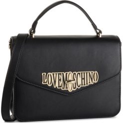 Torebka LOVE MOSCHINO - JC4050PP18LF0000 Nero. Czarne torebki klasyczne damskie Love Moschino, bez wzorów, ze skóry ekologicznej, klasyczne, bez dodatków. Za 819,00 zł.