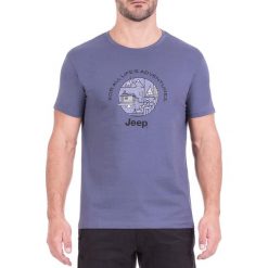 T-shirty męskie: T-shirt w kolorze fioletowym