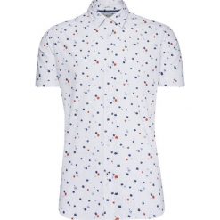 Koszula Pepe Jeans PM305800. Białe koszule męskie Pepe Jeans, m, bez wzorów, z bawełny, casualowe, bez kołnierzyka, bez rękawów. W wyprzedaży za 149,00 zł.