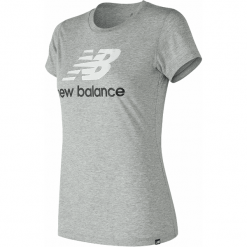 New Balance WT81536AGW. Szare podkoszulki damskie New Balance, m, bez wzorów, z materiału, klasyczne, z klasycznym kołnierzykiem, bez rękawów. W wyprzedaży za 59,99 zł.