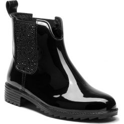 Kalosze RIEKER - P8280-03 Schwarz. Czarne buty zimowe damskie marki Lemon Jelly, z gumy. Za 199,00 zł.