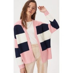 Luźny sweter w pasy - Wielobarwny. Swetry damskie Sinsay, s, bez wzorów, bez rękawów, bez kaptura. Za 69,99 zł.