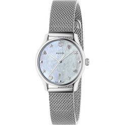 GUCCI RABAT ZEGAREK G-Timeless YA126583. Niebieskie zegarki damskie GUCCI, ze stali. W wyprzedaży za 3280,00 zł.