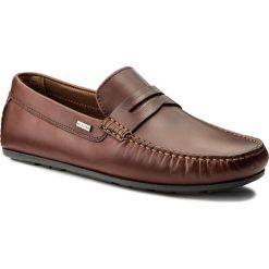 Mokasyny TOMMY HILFIGER - Classic Leather Penny Loafer FM0FM01167 Brandy 601. Pomarańczowe mokasyny męskie TOMMY HILFIGER, ze skóry. W wyprzedaży za 359,00 zł.