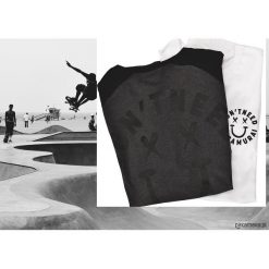 T-shirt Smile Baseball. T-shirty męskie Pakamera, m, bez wzorów, z bawełny, klasyczne, z klasycznym kołnierzykiem. Za 139,00 zł.