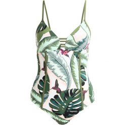 Seafolly PALM BEACH MAILLOT Kostium kąpielowy moss. Zielone stroje kąpielowe damskie marki Seafolly, bez wzorów, z elastanu. W wyprzedaży za 423,20 zł.