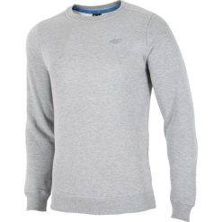 Bluza męska BLM001 - chłodny jasny szary melanż. Szare bluzy męskie 4f, na lato, m, bez wzorów, z dzianiny, bez kołnierzyka, bez rękawów, bez kaptura. W wyprzedaży za 79,99 zł.
