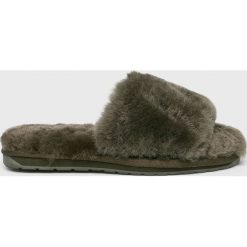 Emu Australia - Kapcie Myna 2.0. Zielone kapcie damskie EMU Australia, z wełny. W wyprzedaży za 129,90 zł.