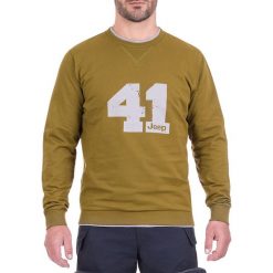Bejsbolówki męskie: Bluza w kolorze zielonym
