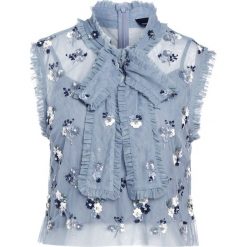 Bluzki asymetryczne: Needle & Thread DITSY Bluzka moonstone
