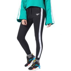 Reebok Classics Vector Spodnie dresowe Czarny. Czarne spodnie damskie Reebok, l, z bawełny. Za 214,95 zł.
