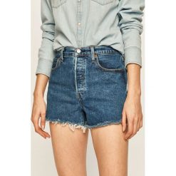 Levi's - Szorty jeansowe. Szare szorty damskie Levi's®, s, bez wzorów, z elastanu, casualowe, z podwyższonym stanem. Za 239,90 zł.