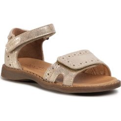 Sandały FRODDO - G3150150-1 Gold. Żółte sandały dziewczęce Froddo, ze skóry, bez zapięcia. Za 279,00 zł.