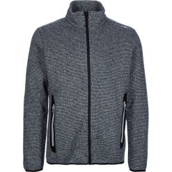 Kurtka polarowa w kolorze szarym. Szare bluzy męskie s, z dzianiny. W wyprzedaży za 129,95 zł.