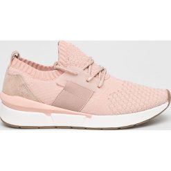Marco Tozzi - Buty. Białe buty sportowe damskie Marco Tozzi, bez wzorów, z gumy, sportowe. W wyprzedaży za 179,90 zł.