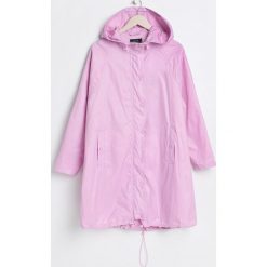 Parki damskie: Parka oversize – Różowy