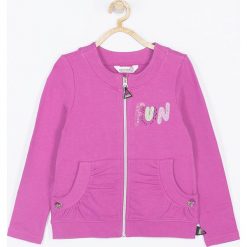 Coccodrillo - Bluza dziecięca 92-122 cm. Czerwone bluzy dziewczęce COCCODRILLO, z nadrukiem, z dzianiny, bez kaptura. Za 75,90 zł.