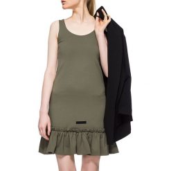 Sukienki hiszpanki: Sukienka w kolorze khaki